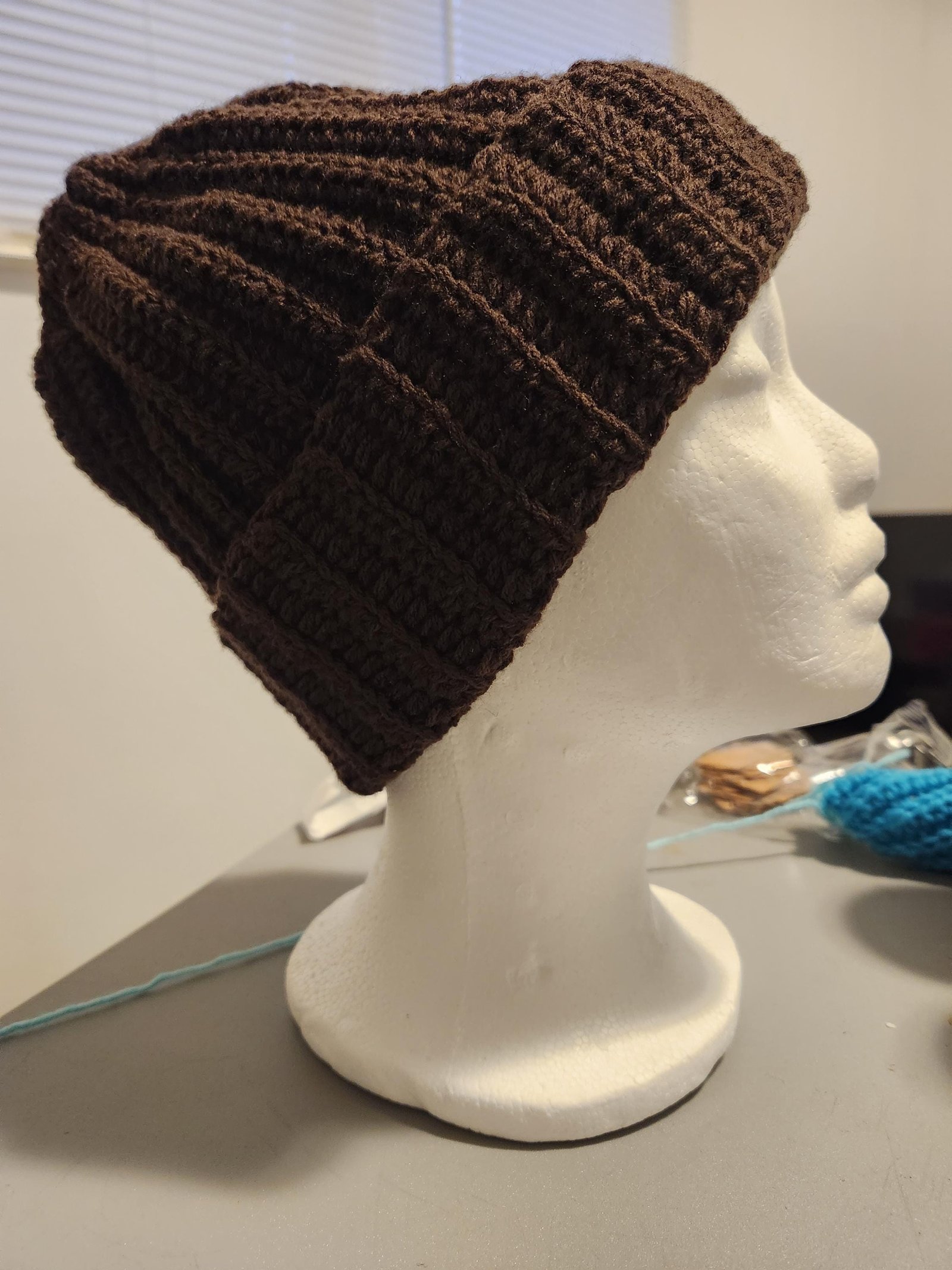 Colorful Crochet Ribbed Beanie: Handmade Unisex Knit Hats for Adults; Special and thoughtful gifts