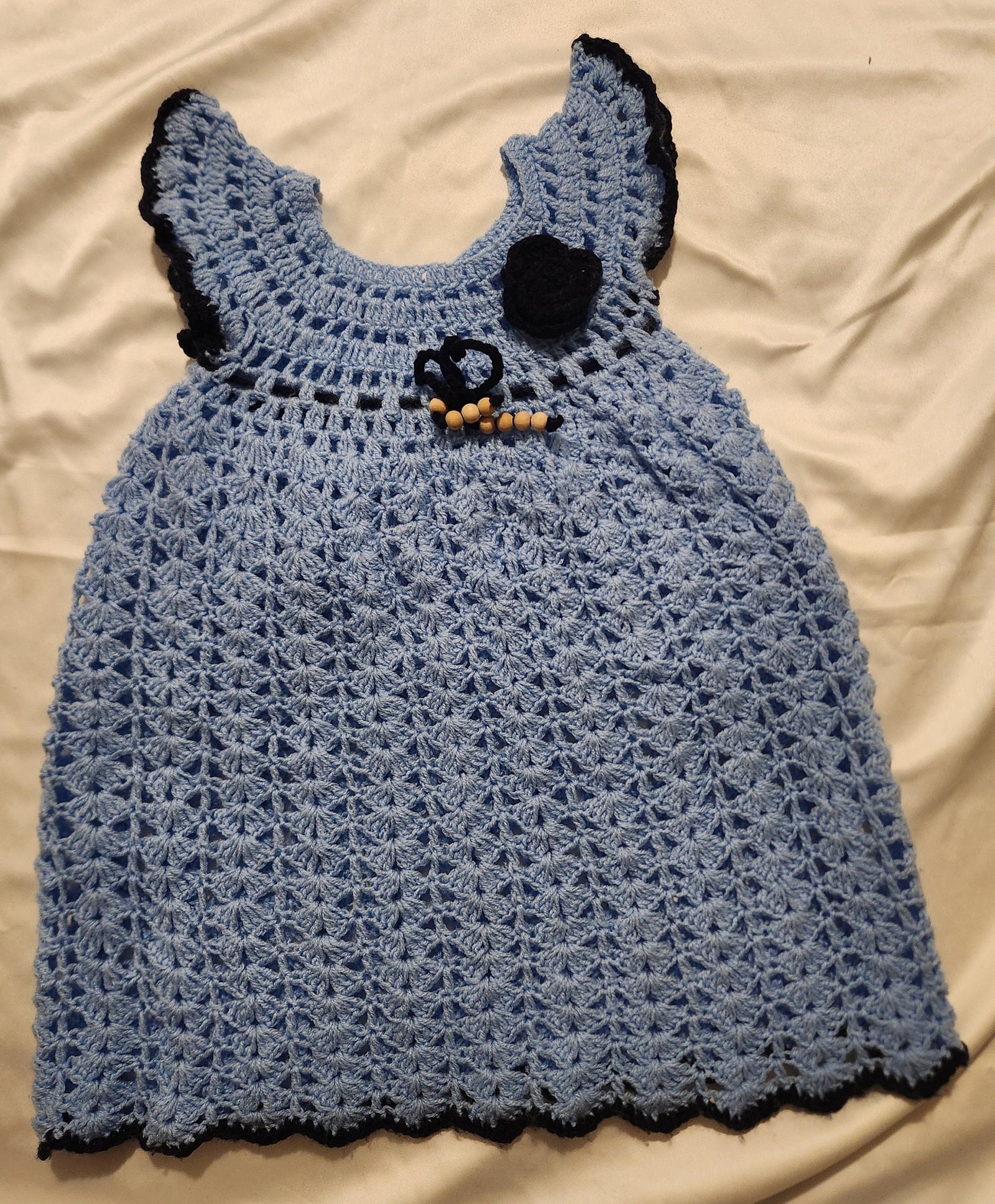 Custom Crochet Baby Dress: Handmade Newborn Outfit, Made to Order