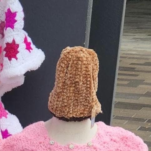 Handmade Velvet Crochet Beanie: Matching Winter Hats, Fall Gift