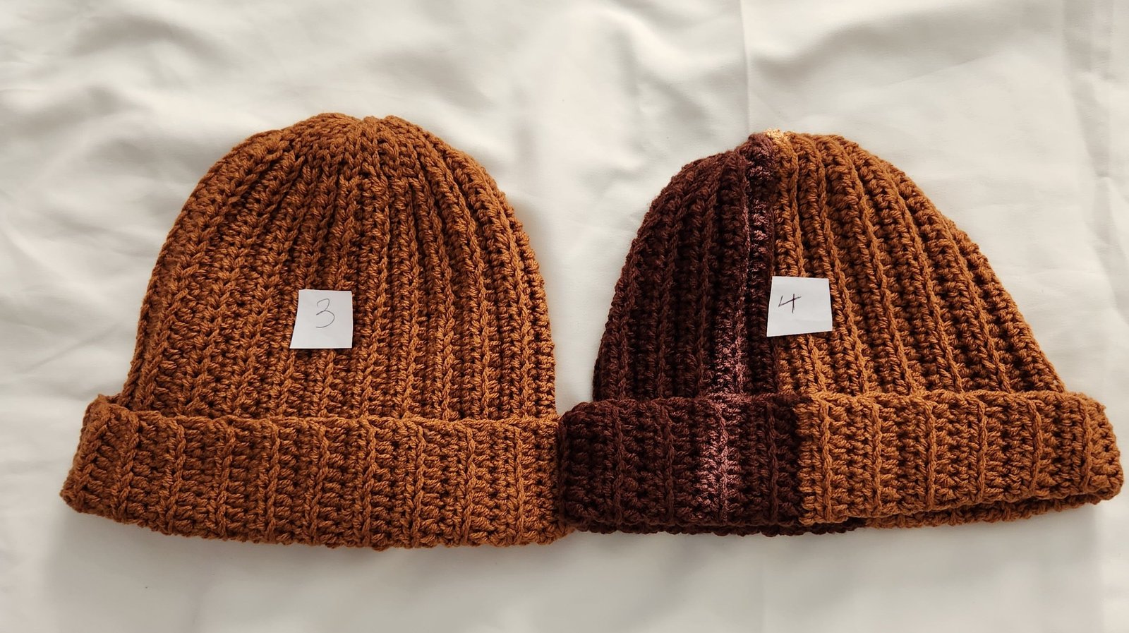 Colorful Crochet Ribbed Beanie: Handmade Unisex Knit Hats for Adults; Special and thoughtful gifts