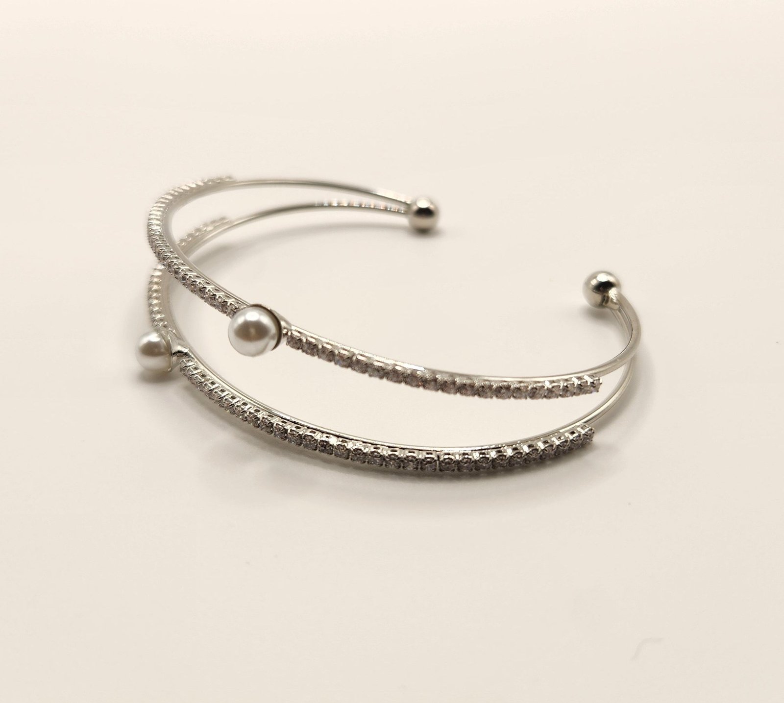Silver Wrist Bangle Bracelet for Women